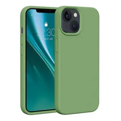 Silikonové TPU pouzdro Etteri pro iPhone 14 světle zelené