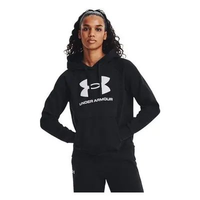 Under Armour Dámská mikina Rival Fleece Big Logo Hdy black XL, Černá