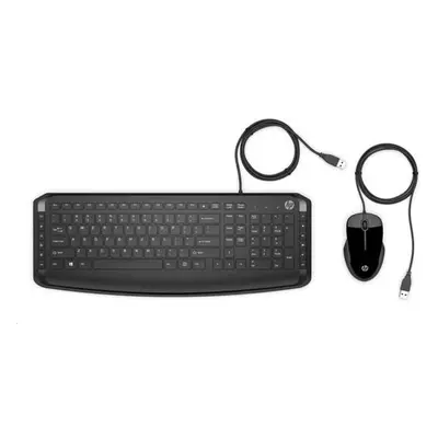 HP Wired Keyboard & Mouse 200 EN - Klávesnice a myš, 9DF28AA#ABB