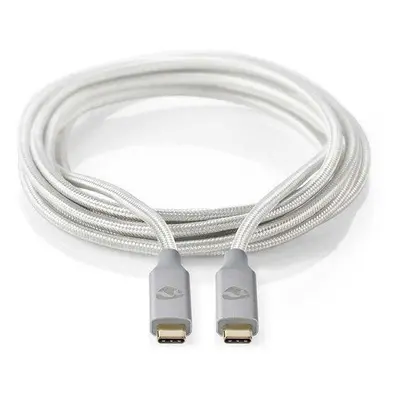 Nedis CCTB64020AL20 nabíjecí a synchronizační, USB 3.2 Gen2x2, zástrčka USB-C - zástrčka USB-C, 