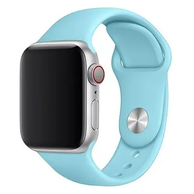 Set silikonových řemínků FIXED Silicone Strap pro Apple Watch 42/44/45/49mm, tyrkysový