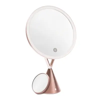 RIO ILLUMINATED MAKEUP MIRROR WITH 1x AND 5x MAGNIFICATION