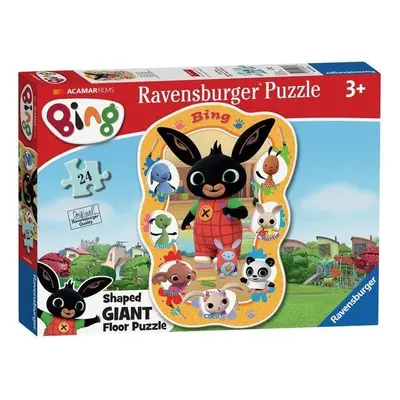 RAVENSBURGER Obrovské podlahové puzzle Bing 24 dílků