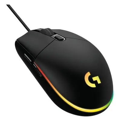 Logitech herní myš G203 LIGHTSYNC/ optická/ 6 tlačítek/ 8000dpi/ USB/ černá, 910-005796