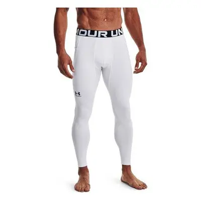 Under Armour Pánské zimní kompresní legíny CG Armour Leggings white 3XL