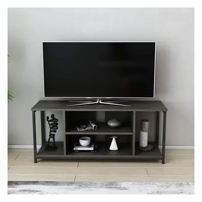 Hanah Home TV Stand Helene - Brown, Black BrownBlack