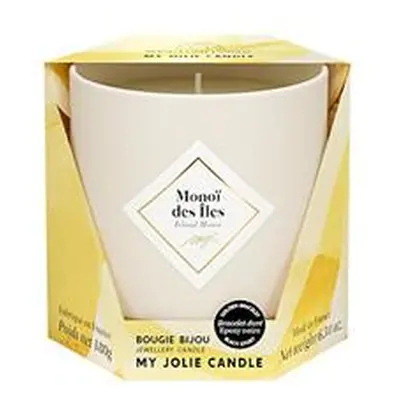 My Jolie Candle Vonná svíčka 36h s náramkem Black Les Essentielles Ostrov Monoi 320327