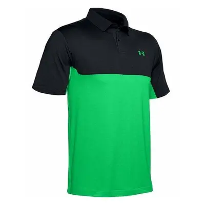 Under Armour Pánské triko s límečkem Performance Polo 2.0 Colorblock black S, Černá