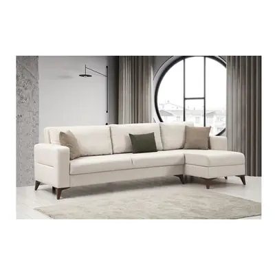 Atelier del Sofa Corner Sofa-Bed Kristal 3+Corner - Beige