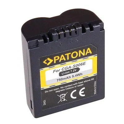 PATONA baterie pro foto Panasonic CGA-S006E 750mAh