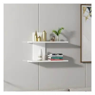 Hanah Home Wall Shelf Walter - White White