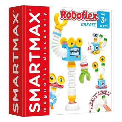 SMARTMAX Magnetická stavebnice Roboti 12 dílků