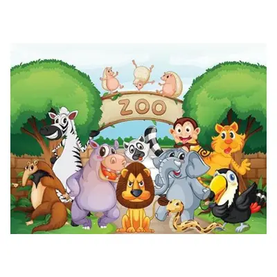 ART PUZZLE Dřevěné puzzle Vítejte v ZOO 100 dílků