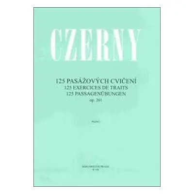 125 pasážových cvičení op. 261