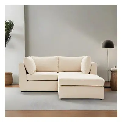 Atelier del Sofa Corner Sofa Mottona Corner Sofa - Cream