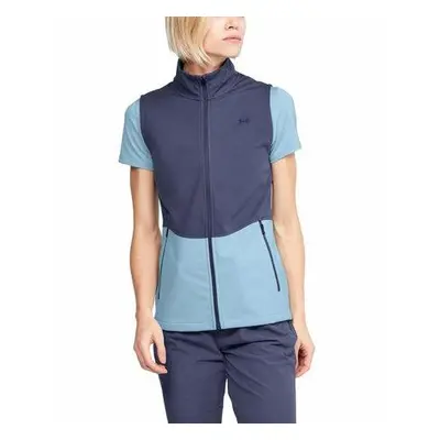 Under Armour Dámská vesta Soft Shell Vest blue ink XS