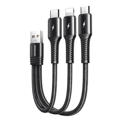 Joyroom S-01530G9 3in1 USB / Apple Lightning / USB-C / microUSB, 15cm