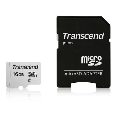 Transcend microSDHC UHS-I U1 16 GB TS16GUSD300S-A