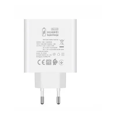 HW-110600E00 Huawei Super Charge USB-A Cestovní nabíječka 66W White (Bulk)