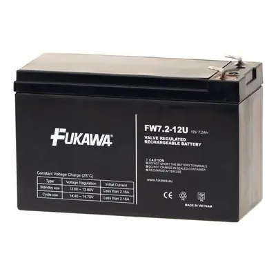 FUKAWA Akumulátor FW 7.2-12 F1U (12V / 7,2Ah); 12341