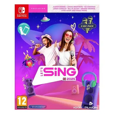 Let’s Sing 2025 + 2 mikrofony (Switch)