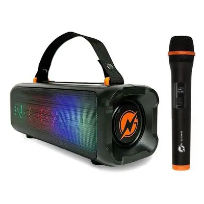 N-GEAR PARTY LET'S GO PARTY SPEAKER BLAZOOKA 703 / BT/ 100W/ USB/Disco LED/ MIC / černý