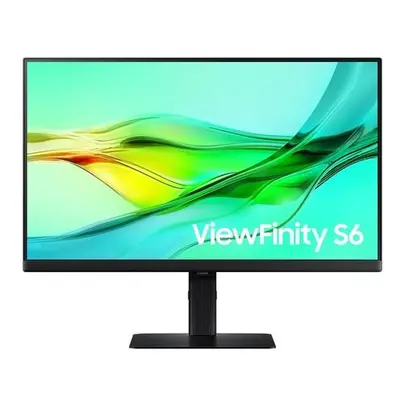 Samsung ViewFinity S6 (S60UD) monitor 24" černý, LS24D600UAUXEN