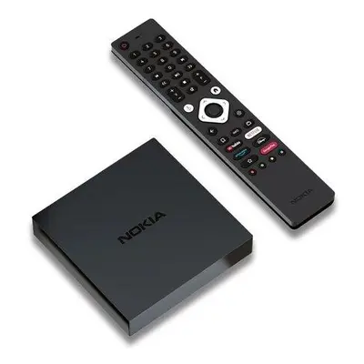 NOKIA android box 8010/ 4K Ultra HD/ NETFLIX/ 02 TV/ HDMI/ USB 3.0/ USB-C/ USB 2.0/ BT/ Wi-Fi/ L