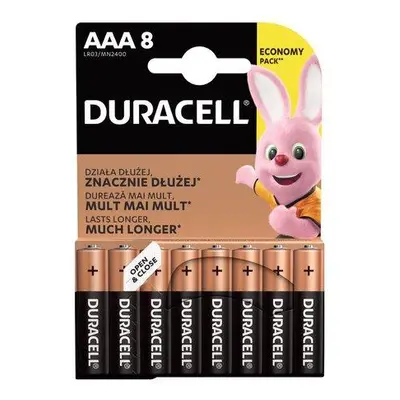 Duracell Basic AAA 8ks 42323