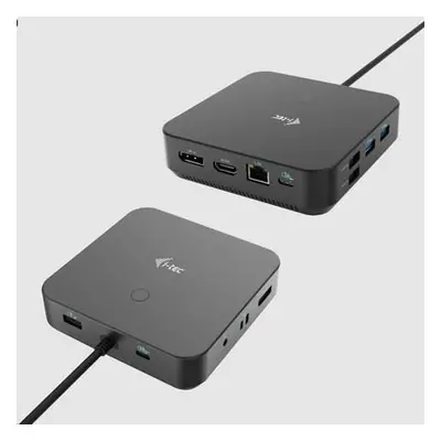 i-Tec USB-C HDMI Dual DP Docking Station with Power Delivery 100 W C31TRIPLE4KDOCKPDPRO