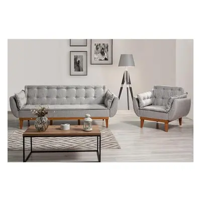 Atelier del Sofa Sofa-Bed Set Fiona-TKM03-1008 Grey