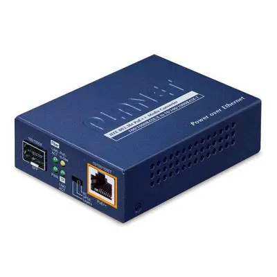 Planet GUP-805A-95W konvertor RJ45/SFP, 1Gbps, PoE injektor 802.3bt 95W, GUP-805A-95W