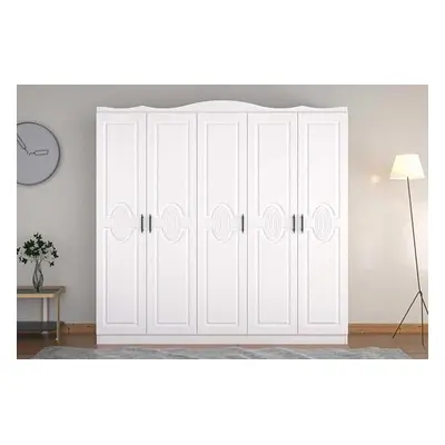 Hanah Home Wardrobe Yekta 405 - White