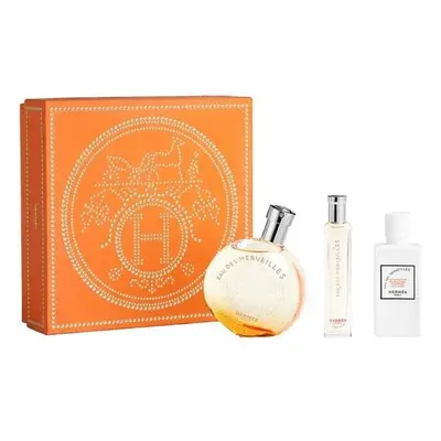 Hermes Eau Des Merveilles - EDT 50 ml + tělové mléko 40 ml + EDT 15 ml