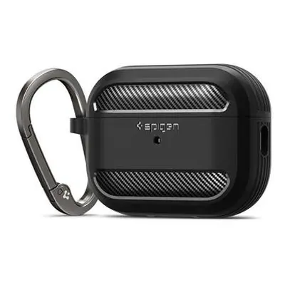 Spigen Rugged Armor Black Apple AirPods Pro 2 ACS05482