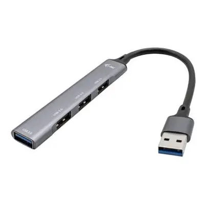 i-tec USB 3.0 HUB Metal 1x USB 3.0 + 3x USB 2.0, U3HUBMETALMINI4