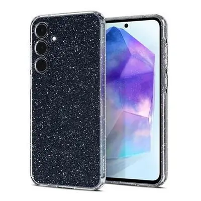 Spigen Liquid Crystal Glitter kryt Samsung Galaxy A55 čirý