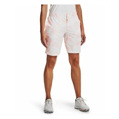 Under Armour Dámské golfové kraťasy Links Printed Short white 8, Bílá