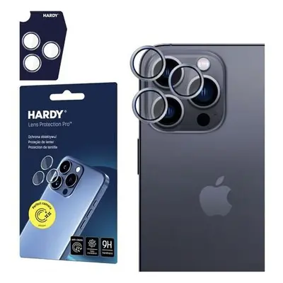 3mk Hardy Lens Protection tvrzená skla na fotoaparát Pro Apple iPhone 16 Pro /16 Pro Max titanov