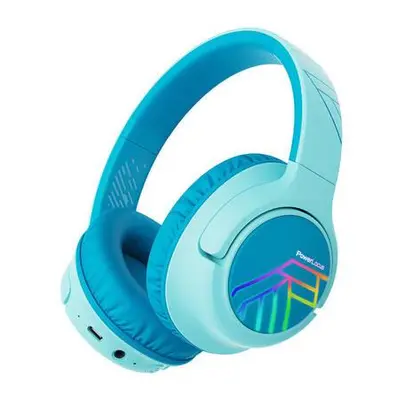 PowerLocus Bobo wireless headphones for kids (blue)