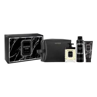 Guess Uomo - EDT 100 ml + sprchový gel 100 ml + deodorant ve spreji 226 ml + taštička