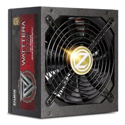 Zalman zdroj ZM1200-EBTII Watttera / 1200W / ATX / akt. PFC / 135mm ventilátor / 100-240V / 80+