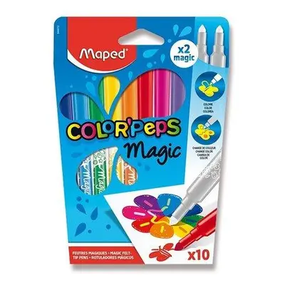 Fixy Maped Color'Peps Magic - 8 + 2 kusů