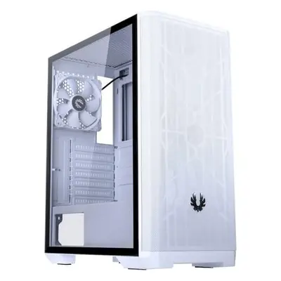 BitFenix skříň Mesh SE TG / ATX / 120 mm fan / 2xUSB 3.0 / mesh panel / tvrzené sklo / bílá, BFC