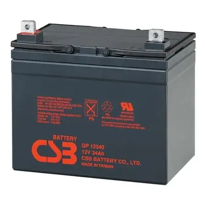 CSB Pb záložní akumulátor CSB GP12340, 12V, 34Ah, GP12340