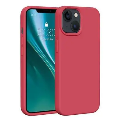 Silikonové TPU pouzdro Etteri pro iPhone 14 raspberry