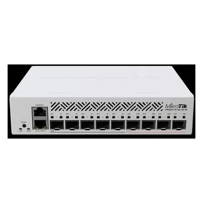 MikroTik Cloud Router Switch CRS310-1G-5S-4S+IN, 800MHz CPU, 256MB RAM, 5xSFP, 4xSFP+, 1x LAN Gb