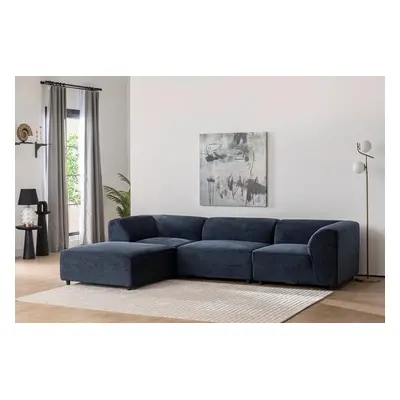 Atelier del Sofa Corner Sofa Alpha Left - Navy Blue