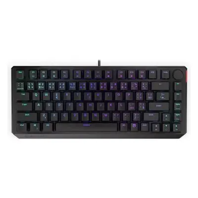 Endorfy herní klávesnice Thock 75% Red / RGB / red sw. / drátová / CZ / SK layout / zkrácená /če