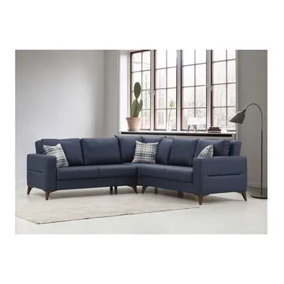 Atelier del Sofa Corner Sofa-Bed Kristal 2+Corner+2 - Anthracite